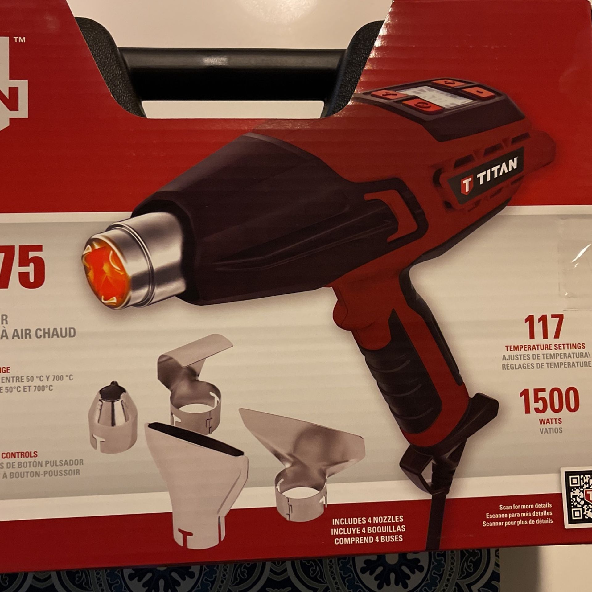 Titan Pro V75 Heat Gun
