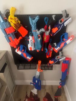 12 nerf guns