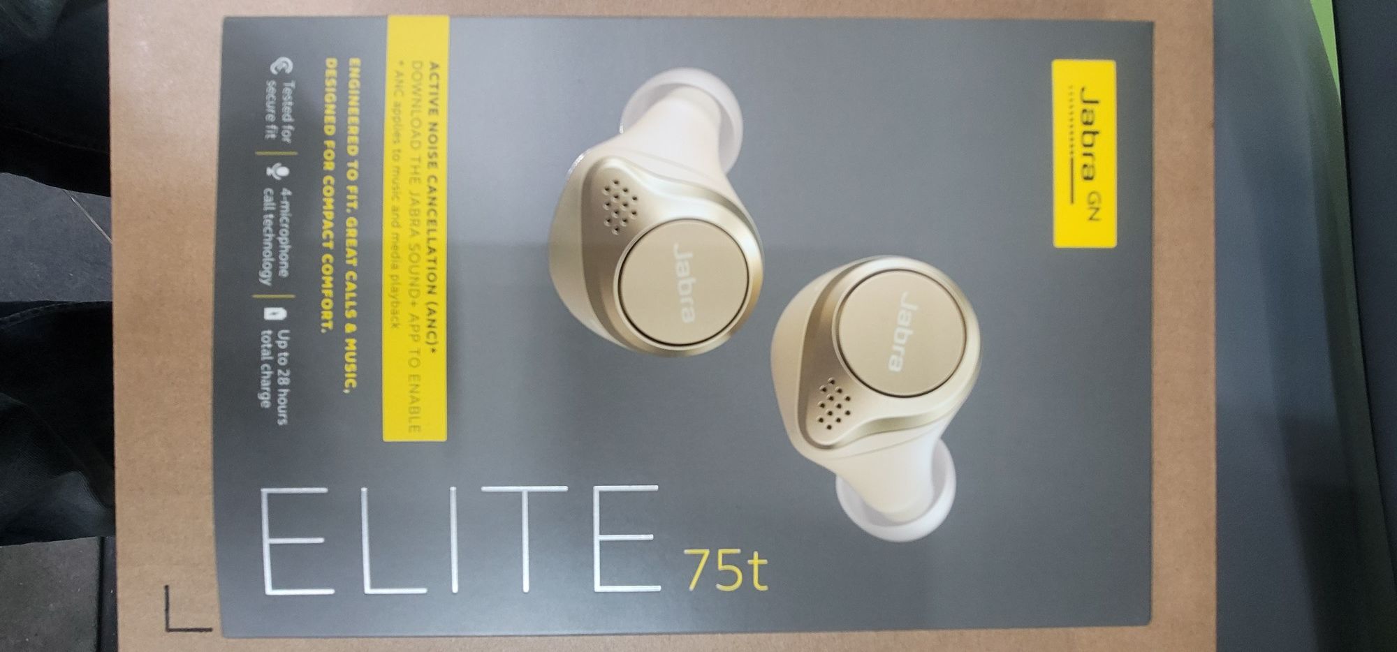 Jabra Elite 75t Earphone Brand New Never used