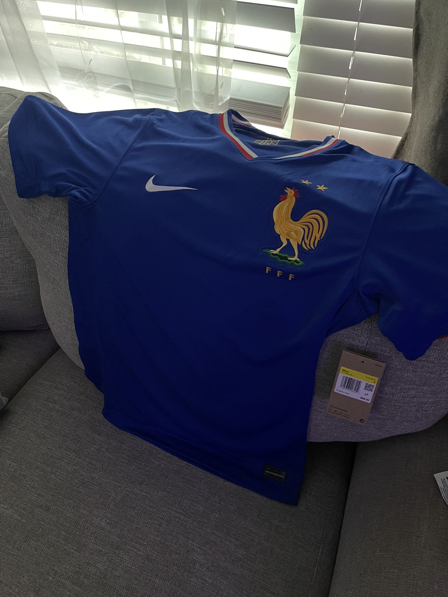 Mens Size S France Jersey 24/25