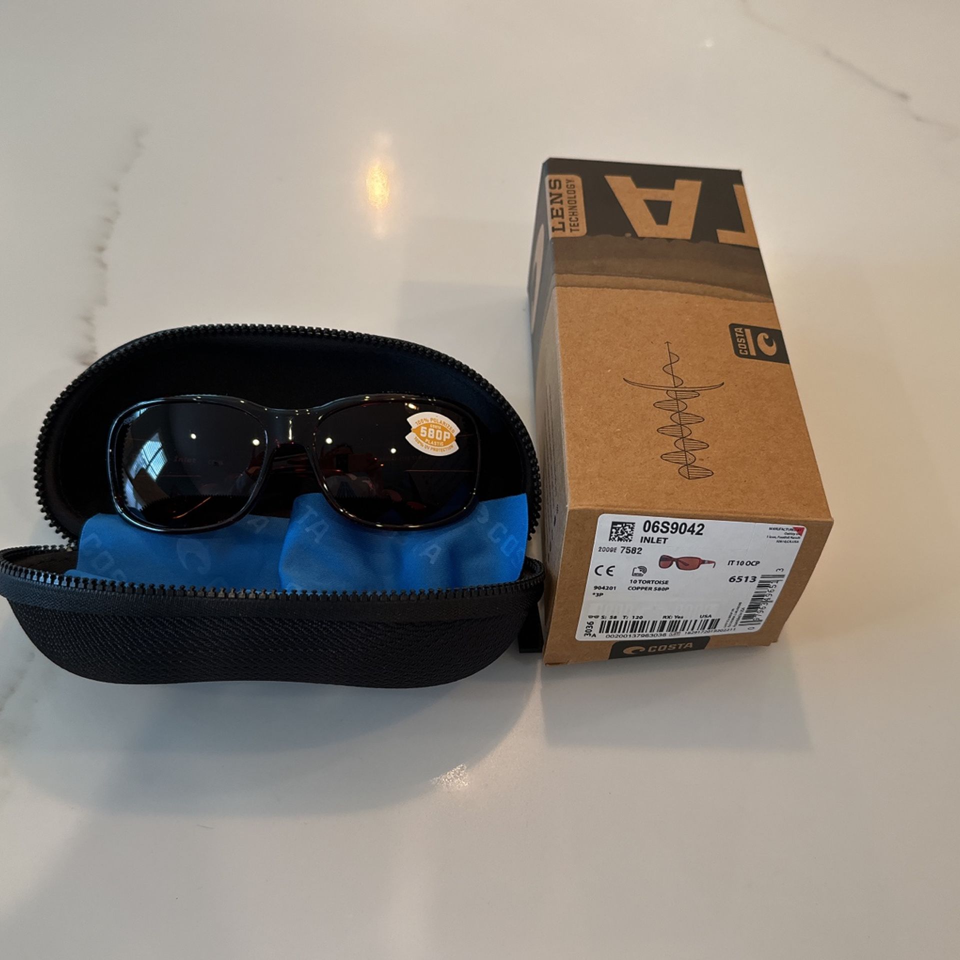 NEW Costa Del Mar Inlet Sunglasses