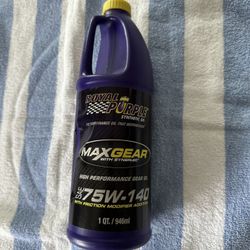 Royal Purple Gear Oil 75W140