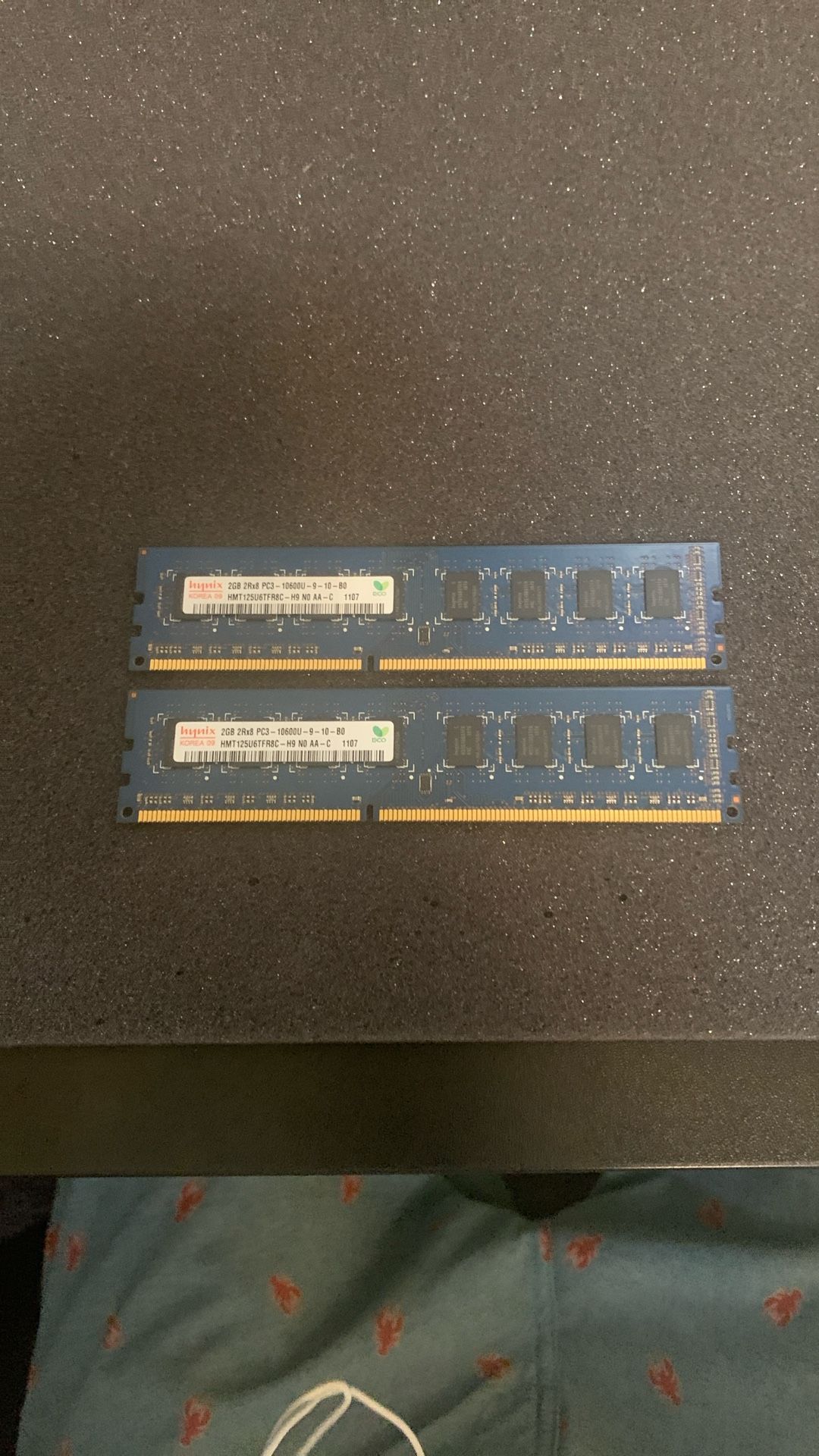 Hynix 2x2GB DDR3 Memory/RAM