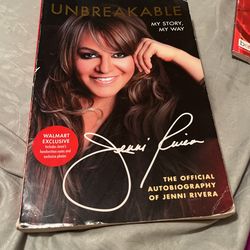 Jenni Rivera Unbreakable Autobiography