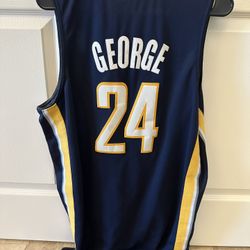 Paul George Indiana Jersey Men Medium Adidas 
