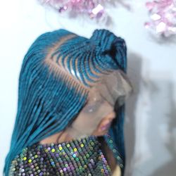 Hand Braided Wig 