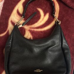 Coach Black Leather 