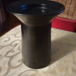 BLACK MATTE PILLAR CANDLE HOLDER IKEA