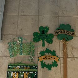 St. Patrick’s Day Decor Lot