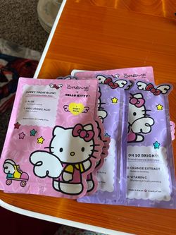 hello kitty sheet masks