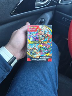Pokemon Mega Evolutions Booster Bundle