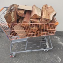Firewood seasoned eucalyptus150 1/2 a cord