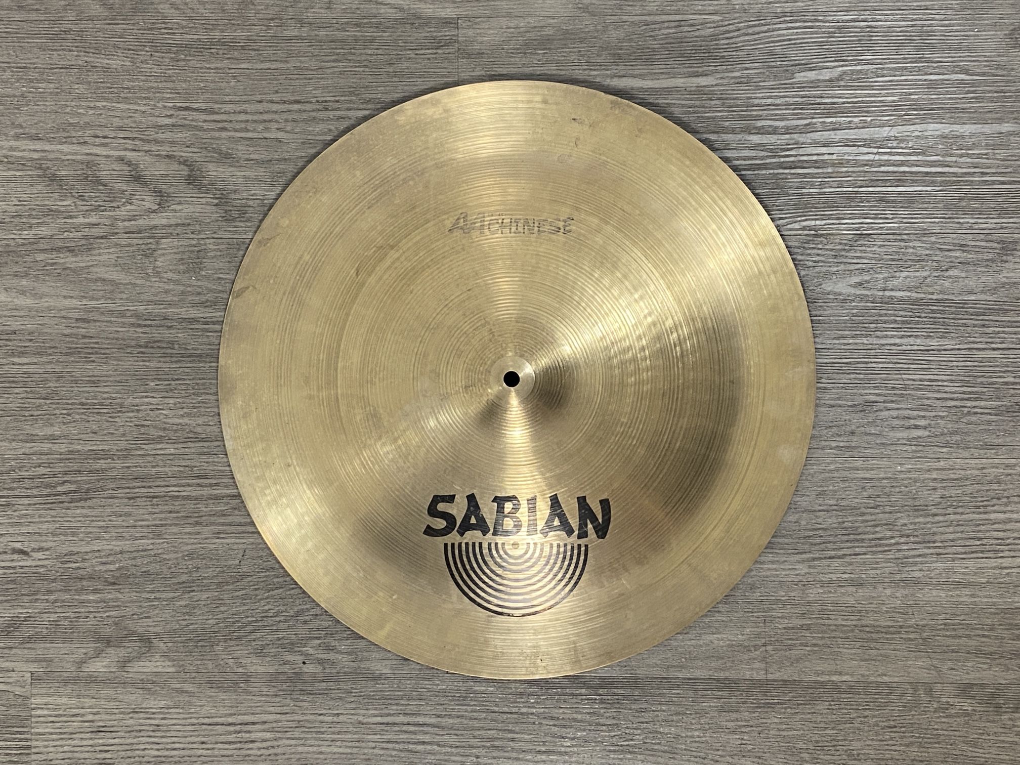 Sabian 19” AA Chinese China Cymbal - Natural 