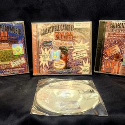 FLORIDA GATORS PARTY CD COLLECTION SET