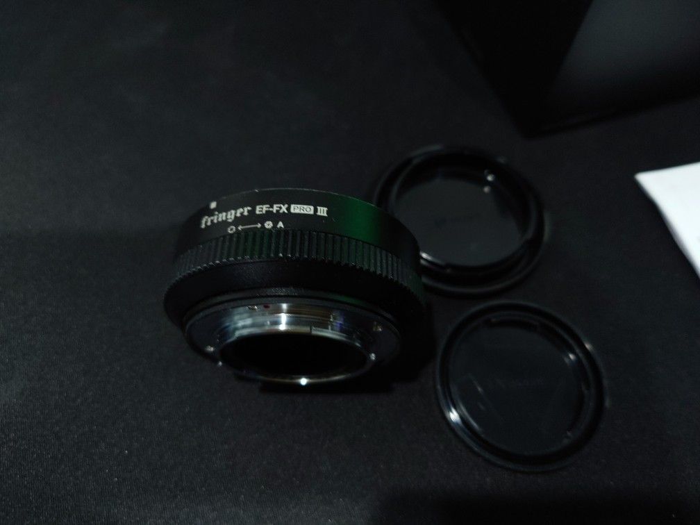 Fringer EF-FX Pro III adapter (Canon EF to Fujifilm X mount)