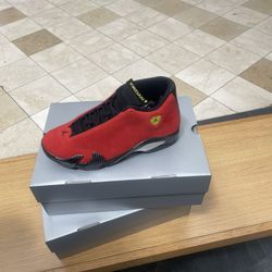 Jordan Retros 14 Ferrari Size9.5