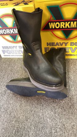 Bota de piel para trabajo