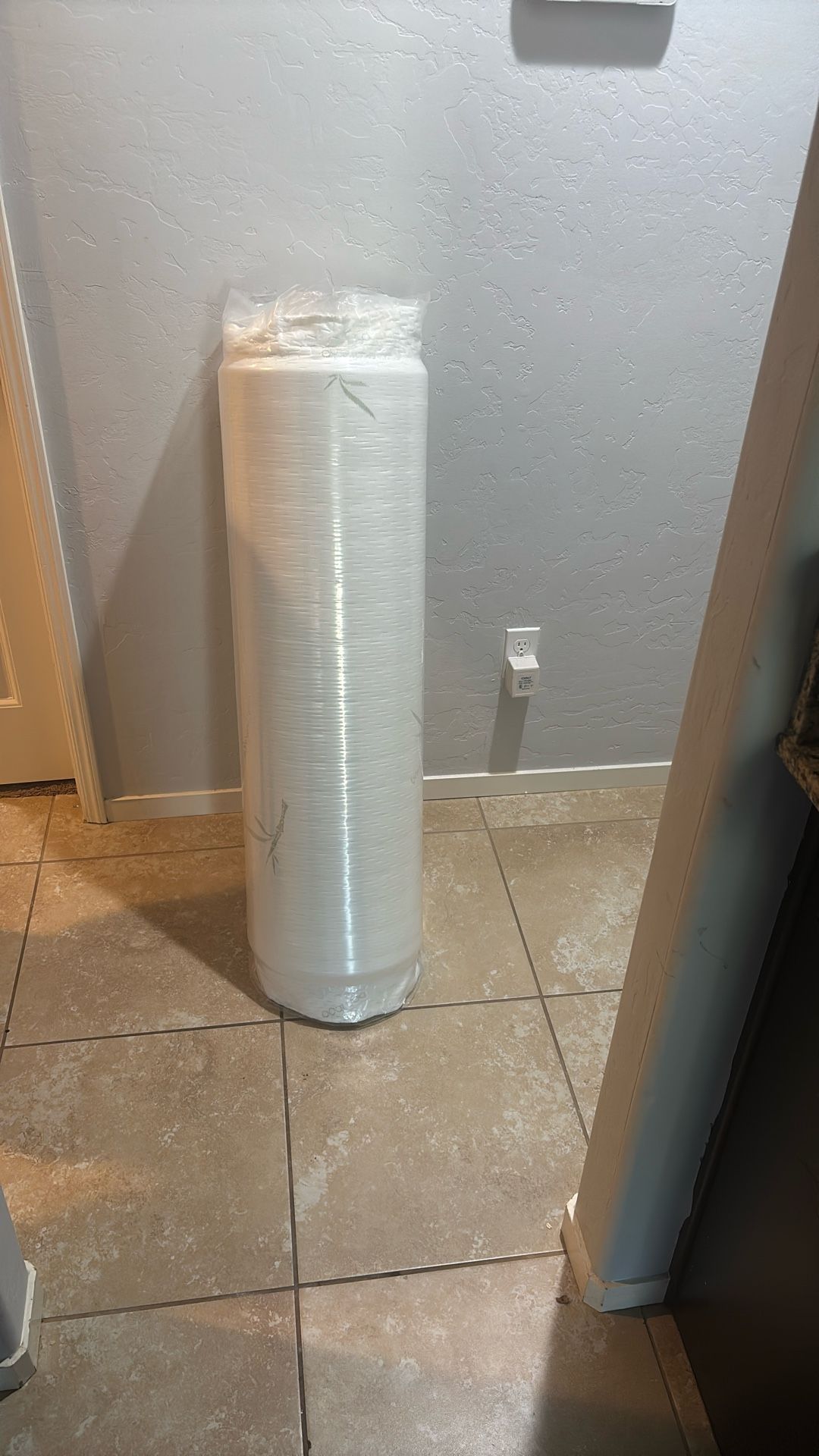 2 bamboo memory foam twin size matress 