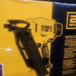 DEWALT 20V MAX XR BRUSHLESS FRAMING NILER TOOL ONLY NEW 