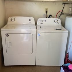 Watching machine and dryer practically brand new