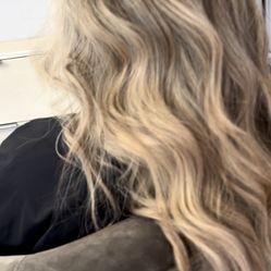 Balayage ,extensions, Baby lights 