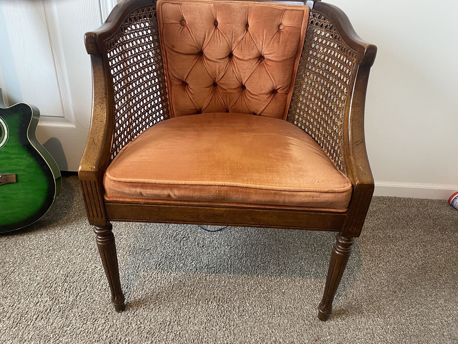 Basket Weave Desk Chair