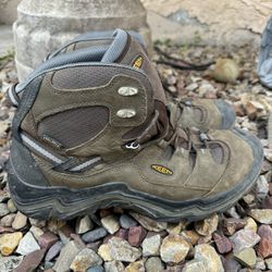 Keen Durand II Brown Leather Mesh Waterproof Hiking Boot 1011550 Mens Size 12
