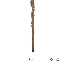 Wooden walking stick