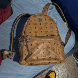 Mcm Brown Backpack 450