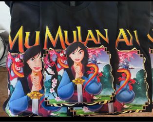Mulan custom t shirt