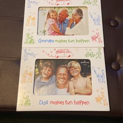Brand New Dad & Grandpa Frames