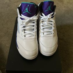 Jordan Grape 5 (Never Worn)