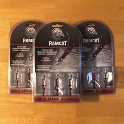 Ramcat Savage Mechanical 100 Grain Broadheads -3 Pack