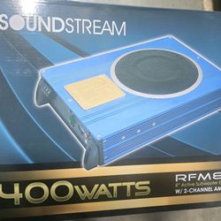 8" Active Subwoofer Enclosure W/ 2-CHANNEL AMPLIFIER