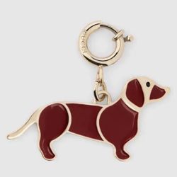 Gucci Dog Enamel Bag Charm Pre Fall Edition 2025