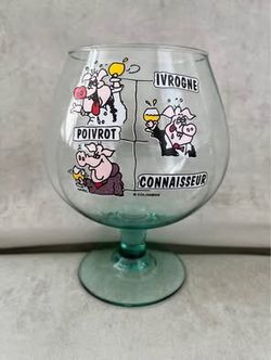 Vintage Belgian beer/liquor glass