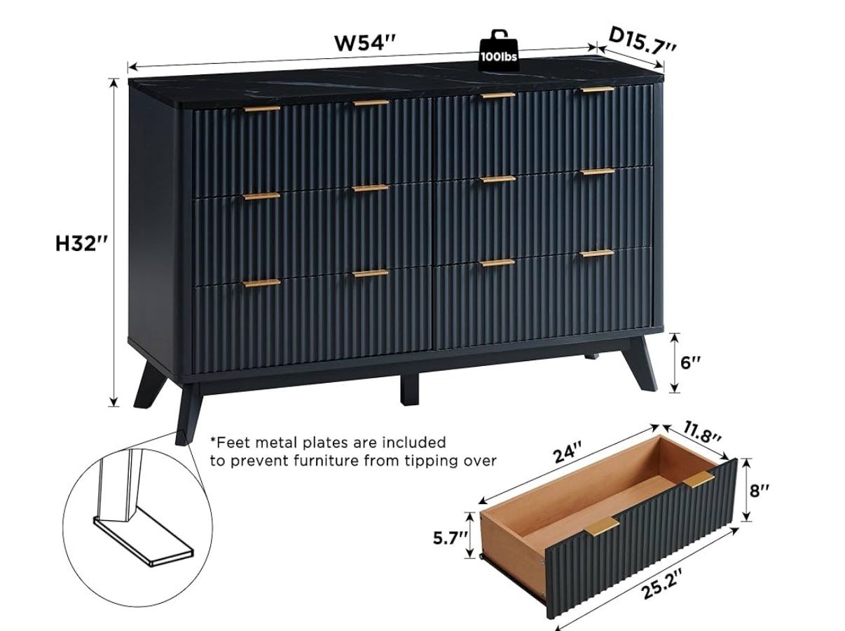 BRAND NEW DRESSER / DRAWER