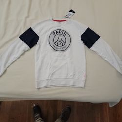 Paris Saint-Germain Core Cool Big Logo Sweatshirt Small