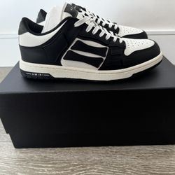 Amiri Skel Top Low White/Black 
