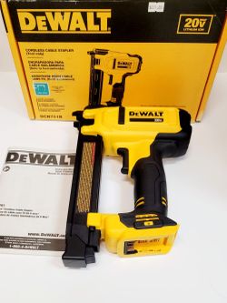 20V MAX Lithium-Ion Cordless Cable Stapler (Tool Only