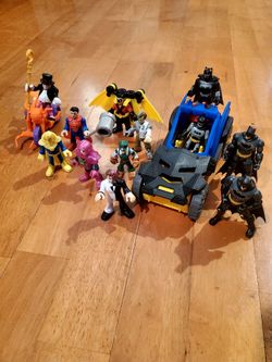 Imaginex Superhero Figurines