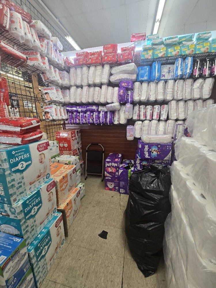 Diapers Pampers Huggies Tissue Paper Towel Laundry Dish Detergent