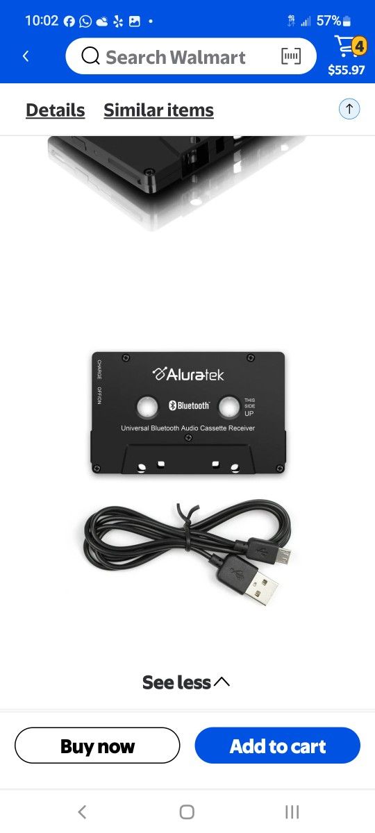 AluraTec - Bluetooth Cassette 