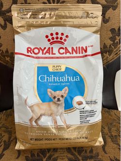 Royal Canin Puppy Chihuahua Dog Food 2.5 lb NEW SEALED