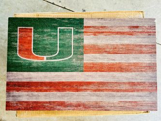 University Of Miami Sign