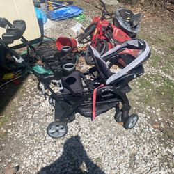 Sit And Stand Stroller 