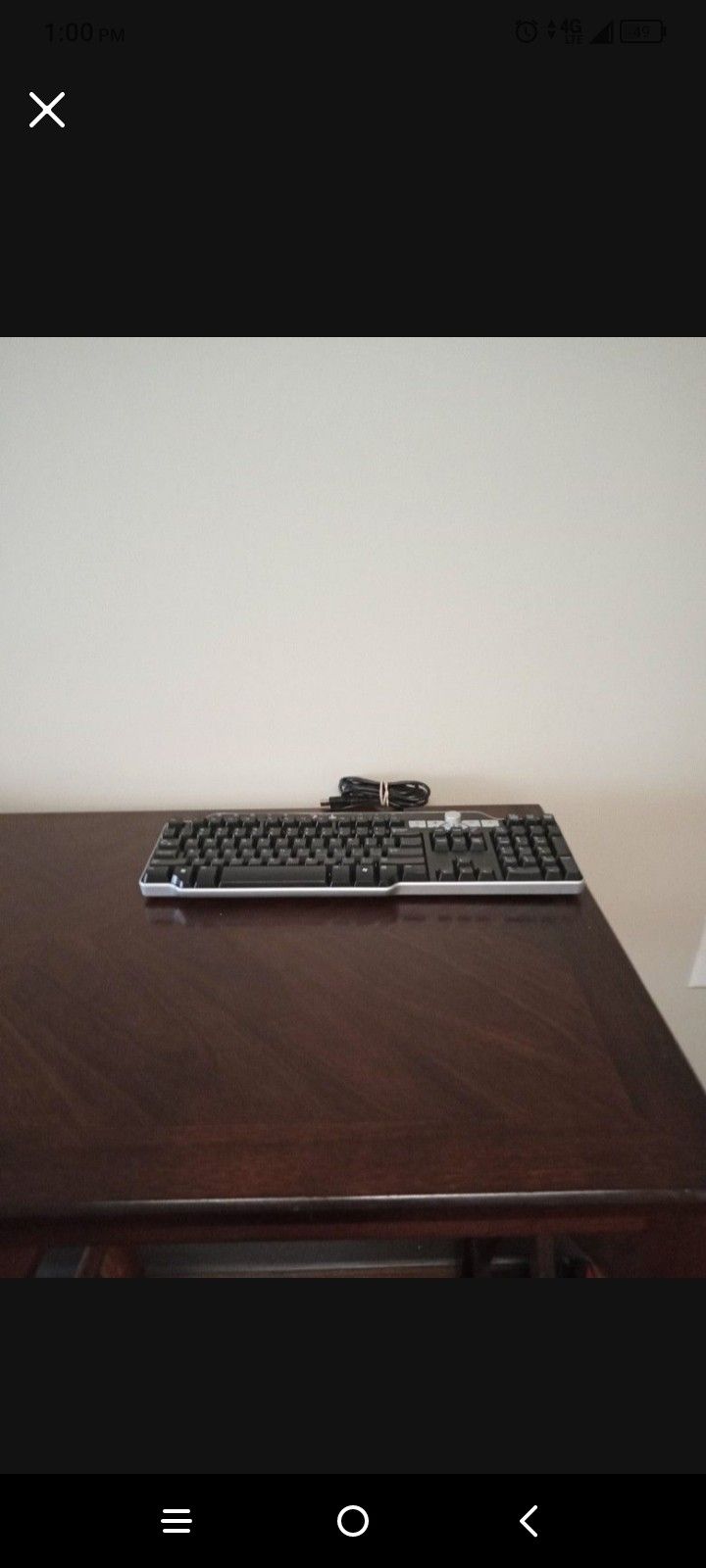 Dell Keyboard with 2 USB Ports