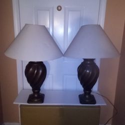 Large Table Lamps (Set)