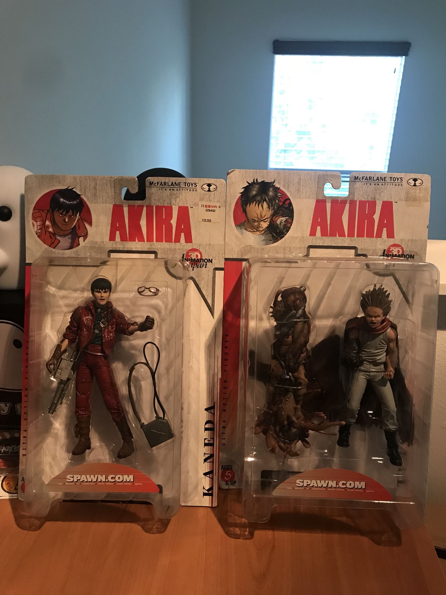 Akira action figures Todd McFarlane local pick up discount