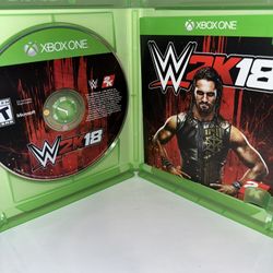 WWE 2K18: Deluxe Edition (Microsoft Xbox One, 2017) Complete And Tested !